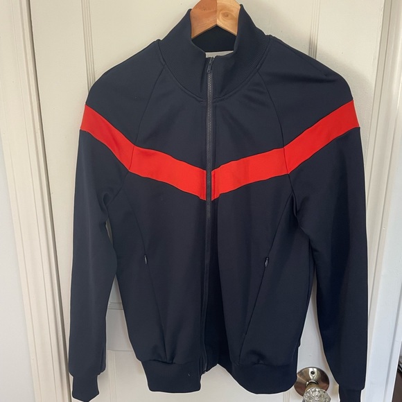 A.L.C. Carter Track Jacket blue red - Picture 3 of 5